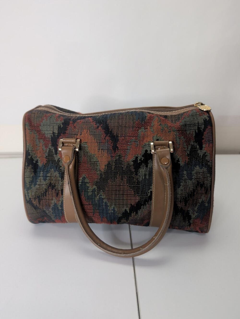 Vintage 80's western carpet speedy 25 bag